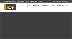 Desktop Screenshot of columbusgranite.com